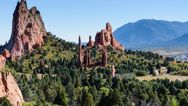 Garden of the Gods in Colorado Springs. Garden of the Gods in Colorado Springs.