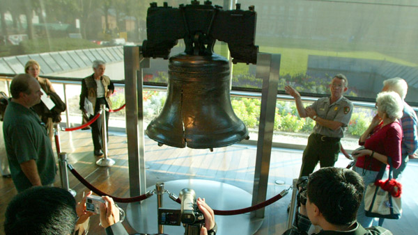 Philadelphia's Liberty Bell. (Photo: AP) Philadelphia's Liberty Bell. (Photo: AP)